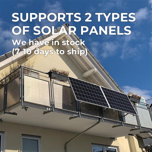 Polycrystalline Silicon Solar Power Panel Kit 600W Roof Mounting