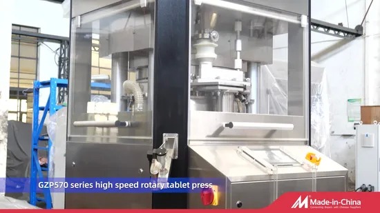 596400 PCS/H Capacity High Speed Rotary Tablet Press with Automatic PLC and 24