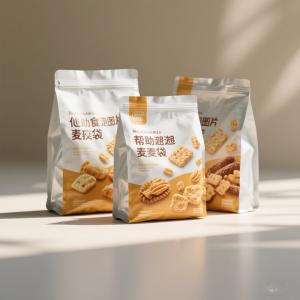 Industrial Grade BOPET Aluminum Foil Bags Reusable Bulk Coffee Snack Storage