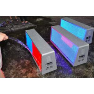 Aluminum LED Car Display , 5000-6000cd Brightness Taxi Top Led sign