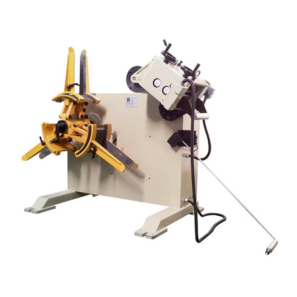 2 in 1 Steel Plate coil Decoiling And Straightening Machine For Press Machine