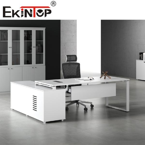 Buy Modern Wood Top Executive Office Furniture Extendable Computer Office Desk at wholesale prices