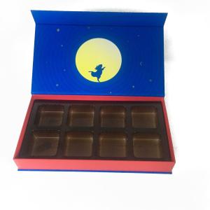 Exquisite Hardboard Paper Gift Box Packaging With Plastic Insert Tray