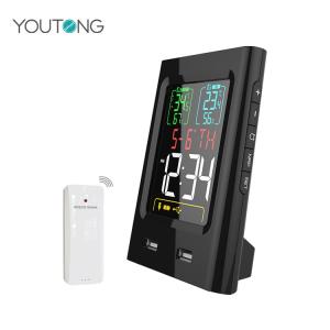 Digital Lcd Weather Station color weather station for home