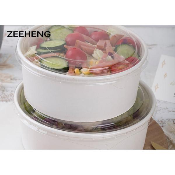 Buy 250ml - 1500ml Large Disposable Salad Bowls Eco - Friendly Food Grade at wholesale prices