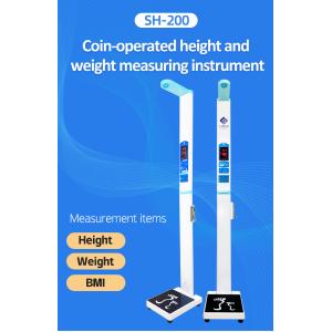 Electronic Coin-operated Weight and Height BMI Body Scale for Gym