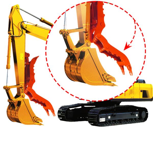 Buy Mini Hydraulic Excavator Thumb Attachment Q345B Construction Machinery Parts at wholesale prices