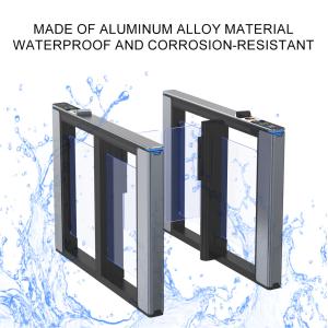 Security Automatic Double Sliding Gate Turnstile Access Control System Speed
