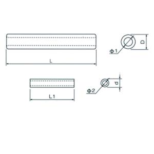 Full Tension Overhead Line Fittings JY Series Aluminum Splicing Sleeve