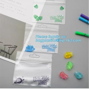 Top grade zip lock clear PVC anti-oxidation Jewelry bag/ jewelry packaging PVC