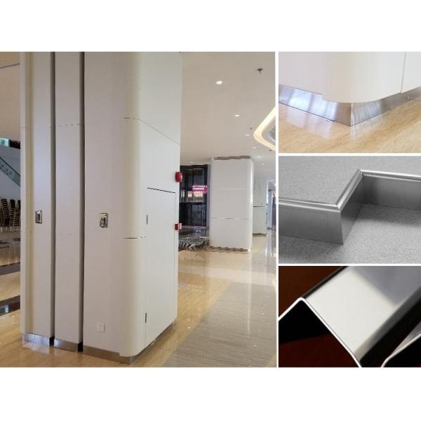 Buy Waterproof Aluminum Skirting Board Kitchen Cabinet at wholesale prices