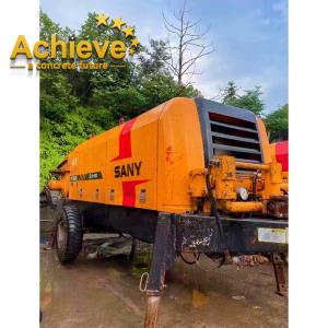 China Concrete Pumping Machine Second Hand Stationary Pump Sany