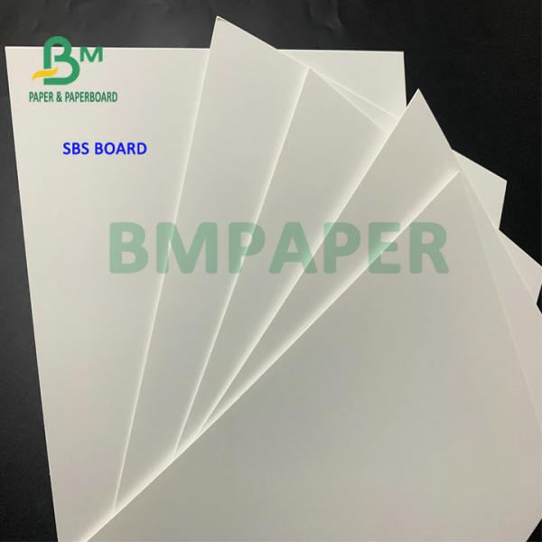 SBS Frozen Paperboard PE Coated 275gsm 325gsm For Making Frozen Food Packaging Box