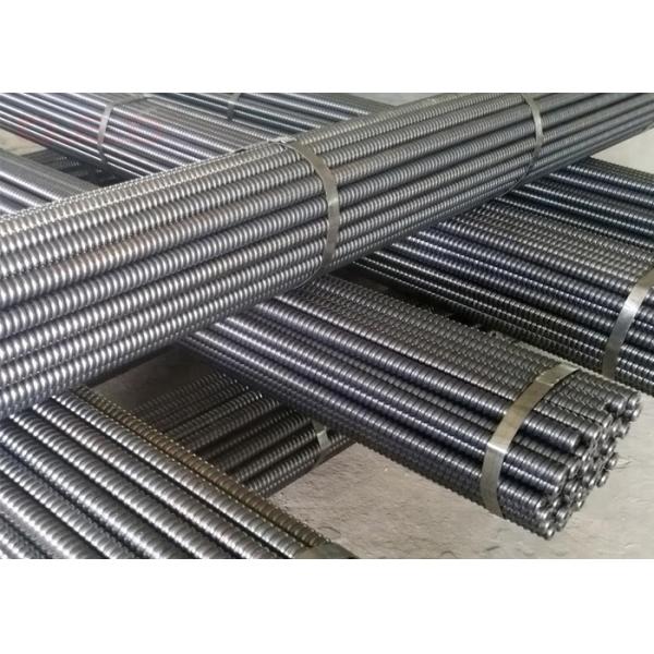 T40/16 Rock Bolting Hollow Self Drilling Rock Anchor For Soil Nailing