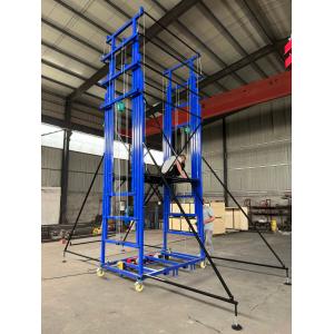 6m Electric lifting platform steel pipe bracket scaffolding system construction