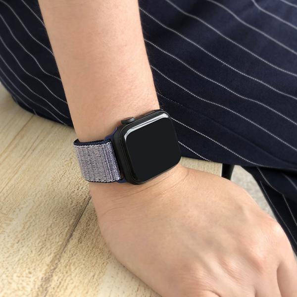 Nylon Smart Watch Band Strap 38mm 40mm 42mm For Apple