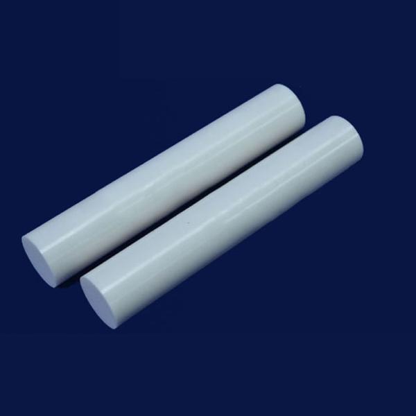 Customized High Pure Polished Corundum Alumina Ceramic Rod / Ceramic Round Bar
