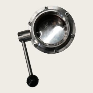 Zoomlion Sweeper Truck Rear-Mounted Butterfly-Type Drain Valve + Manual Sewage