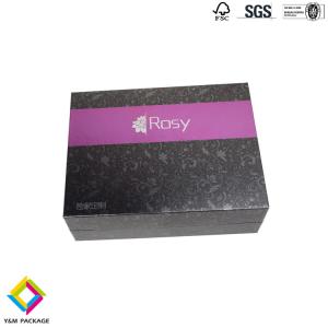 Rigid Luxury Gift Packaging Box Vanishing Square Rectangle Shape Customized