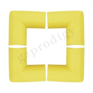 Factory Price 8mm Thickness Plastic Edge Guard Multicolor For Furniture Corner