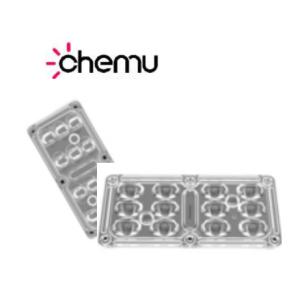 Multipurpose IP65 Street Light Lens , 122x58mm Lightweight 5050 LED Lens