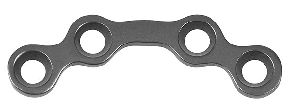 Arc Shaped 11 12 Holes Maxillofacial Plate Used In Orthopedic Surgery