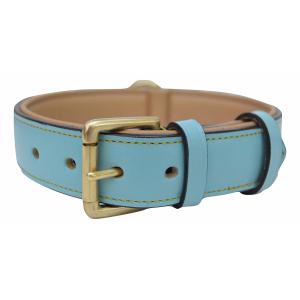 Luxury Handmade Leather Dog Collars Soft Comfortable