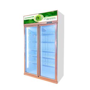 LED Lighting R22a Restaurant Drinks Display Chiller With Single Temp