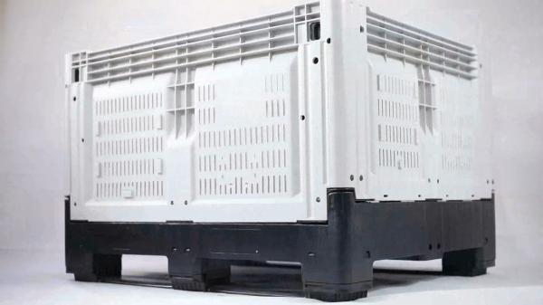 Buy foldable pallet storage containers large plastic warehouse pallet box at wholesale prices