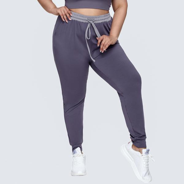 Loose Quick Drying Plus Size Yoga Pants Running Drawstring Casual Sports