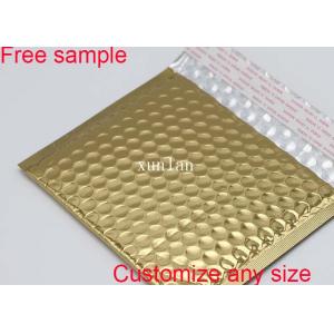 Light Weight Poly Bubble Wrap Packaging Envelopes , Bubble Cushioned Mailers