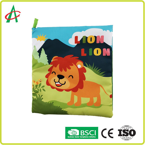 Buy EN71 Soft Books For Infants , 20cm Plush Baby Book at wholesale prices