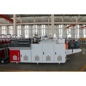 1220MM PVC WPC Board Extrusion Line Double Screw 550kg/H