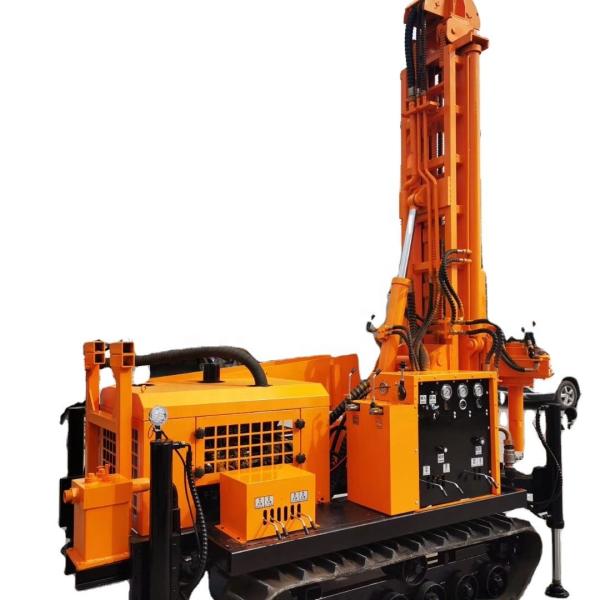 Buy High Drilling Efficiency 150m Deep Diesel Hydraulic Drilling Rig Mountain And Rock Water Well Drilling Rig Machine at wholesale prices
