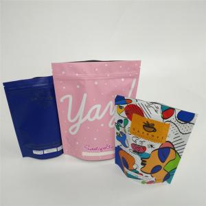 MOPP Metalized Aluminium Foil Bags Matte Frosted Printing