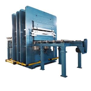 1 working layer XLB-D Y 1500*1500*1 rubber mat making machine for car mat