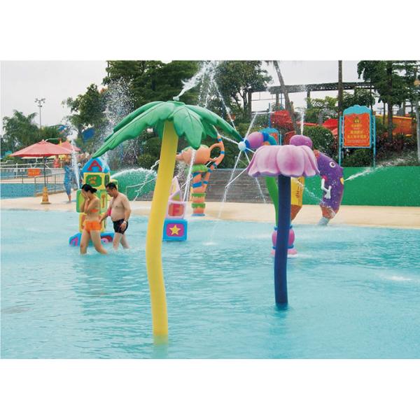 Buy Fiberglass Water Park Sprinklers Splash Playground Different Style Equipment at wholesale prices