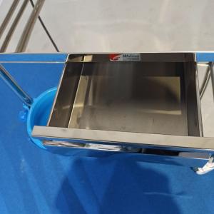 Hospital Medical Trolley Cart 430 Stainless Steel Nursing Treatment