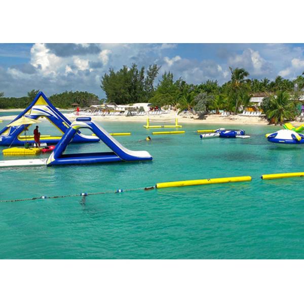 Amazing Outdoor Inflatable Water Park For Adult , Customized Inflatable Water