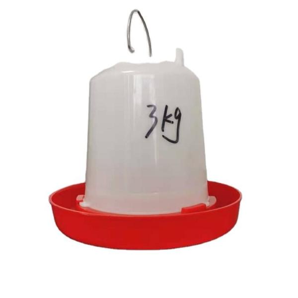 Buy Durable plastic chicken feeder and drinker for poultry farm equipment at wholesale prices