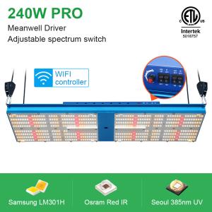 Horticultural LM301H Samsung LED Indoor Grow Lights For Vegetables 240W