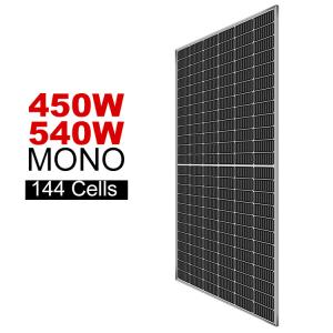 Anodized Aluminium Alloy Waterproof Monocrystalline Solar Panel 435W 445W 455W