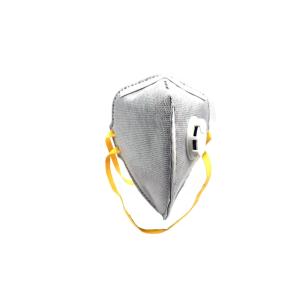 China Facial Disposable Valved Dust Mask With Adjustable Aluminum Nose Clip on sale