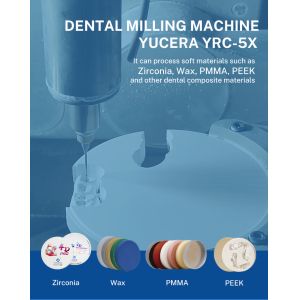 Yucera YRC-5X 5 Axis Minin Dental Cad Cam Cnc Milling Machine Dental Equipments