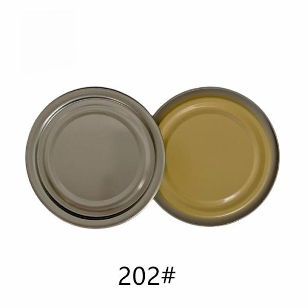 Buy OEM 200# 59mm Tinplate Food Can Cap Smooth Surface Tin Can Ends at wholesale prices