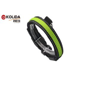 Adjustable Safety Light Up Flashing Glowing Puppy Cat Collar Purple / Green