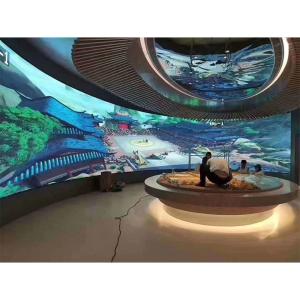 ROHS Virtual Production LED Screens , Multifunctional Curved LED Display Wall