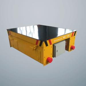 Battery Powered 50T Material Transfer Cart Customized Convenient Maintenance