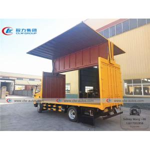 Dongfeng Duolicar 20cbm Double Wing Opening Unfolding Van Cargo Truck
