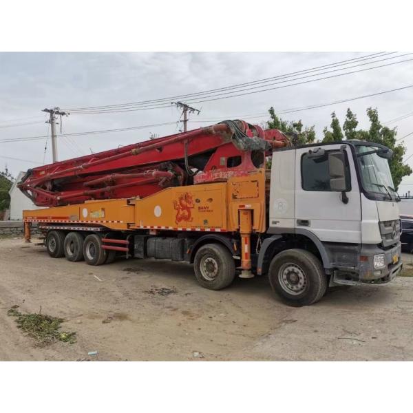 Used Construction Machinery Boom Pump 62 Meter Concrete Pump